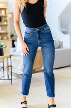 Load image into Gallery viewer, High Rise Cooling Denim Judy Blue Boyfriend Jeans