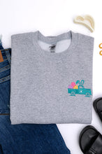 Load image into Gallery viewer, PREORDER: Embroidered Easter Truck Sweatshirt