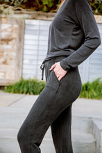 Load image into Gallery viewer, Essential Lounge Joggers In Black Lava