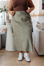 Load image into Gallery viewer, Explain It Away Cargo Skirt