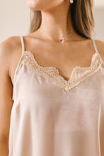 Load image into Gallery viewer, Feeling Pretty Tank in Champagne