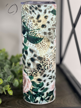 Load image into Gallery viewer, Feisty Floral 20oz Skinny Tumbler