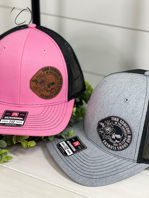 Find Someone To Grow Flowers Accent Patch Snapback Hat