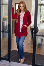 Load image into Gallery viewer, First Things First Hooded Cardigan