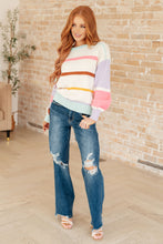Load image into Gallery viewer, Flawless Features Striped Sweater