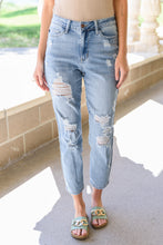 Load image into Gallery viewer, Florence High Waist Destroyed Judy Blue Boyfriend Jeans