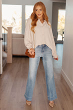 Load image into Gallery viewer, For You I Do Button Up Blouse