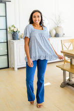 Load image into Gallery viewer, Francine High Rise Tummy Control Flared Cool Denim Judy Blue Jeans