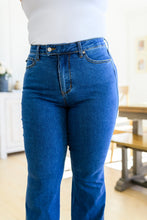 Load image into Gallery viewer, Francine High Rise Tummy Control Flared Cool Denim Judy Blue Jeans