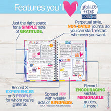 Load image into Gallery viewer, Faith-Based Gratitude Finder® Journals by Christina