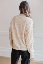 Load image into Gallery viewer, Glitter Sequin Bomber Jacket