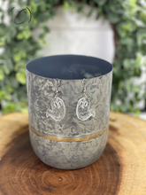 Load image into Gallery viewer, Ghost Translucent Glitter Dangle Earrings