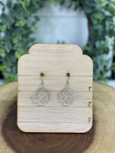 Load image into Gallery viewer, Skull Translucent Glitter Dangle Earrings
