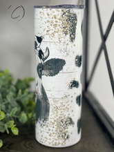 Load image into Gallery viewer, Glitter Heifer 20oz Skinny Tumbler