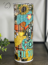 Load image into Gallery viewer, Gobble Till You Wobble 20oz Skinny Tumbler