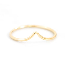 Load image into Gallery viewer, Chevron Stacking Ring