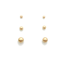 Load image into Gallery viewer, Ball Stud Earring Set