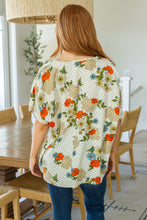 Load image into Gallery viewer, Good Morning Floral V-Neck Blouse