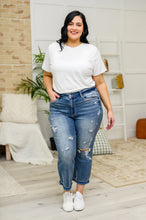 Load image into Gallery viewer, Harley Distressed Ankle Hem Judy Blue Jeans