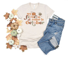 Load image into Gallery viewer, PREORDER: My Favorite October Graphic Tee