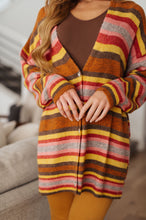 Load image into Gallery viewer, Henny Penny Striped Cardigan