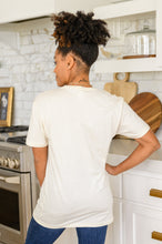 Load image into Gallery viewer, Here For The Pie Graphic T-Shirt In Cream