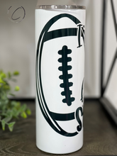 Load image into Gallery viewer, Here For The Snacks 20oz Skinny Tumbler