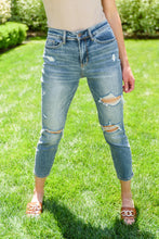Load image into Gallery viewer, Hi-Rise Destroyed Slim Fit Judy Blue Jeans
