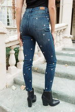 Load image into Gallery viewer, High Rise Starlight Judy Blue Skinnies