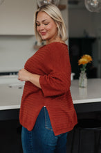 Load image into Gallery viewer, High Tide Oversize Top in Rust