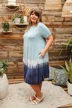 Load image into Gallery viewer, High &amp; Low Tides Tie Dye Dress