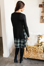 Load image into Gallery viewer, Hints Of Plaid Dress in Green