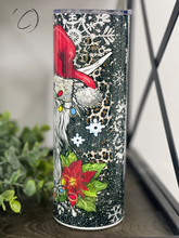 Load image into Gallery viewer, Holly Jolly Highland Cow 20oz Skinny Tumbler