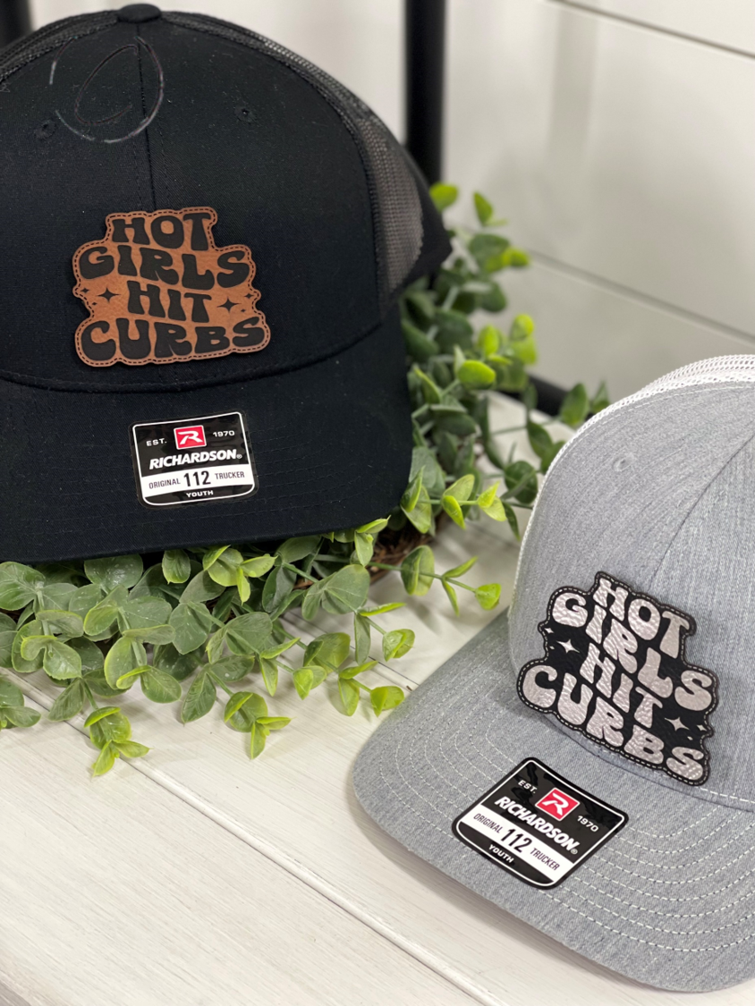 Hot Girls Hit Curbs Patch Snapback Hat