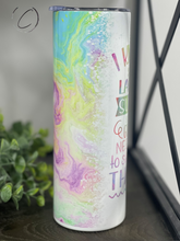 Load image into Gallery viewer, I Know Your Lane Sucks 20oz Skinny Tumbler