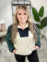 Load image into Gallery viewer, Dash Color Block 1/4 Zip Pullover