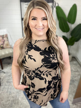 Load image into Gallery viewer, Delia Sleeveless Floral Tank
