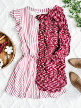 Load image into Gallery viewer, Button Up Sweater Knit Cardigan In Multi Colored Sweetheart