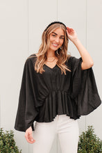 Load image into Gallery viewer, Main Character Moment Top In Black