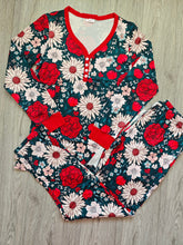 Load image into Gallery viewer, PREORDER: Long Sleeve Holiday Pajamas In Assorted Prints