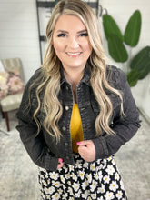 Load image into Gallery viewer, Charlie Cropped Judy Blue Denim Jacket