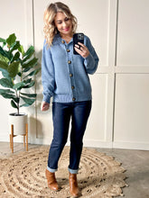 Load image into Gallery viewer, High Waisted Judy Blue Straight Leg Mom Jeans In Dark Wash
