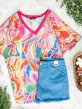 Load image into Gallery viewer, Mid Rise Frayed Hem Shorts By Judy Blue Jeans In Sky Blue