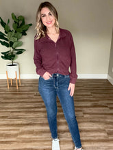 Load image into Gallery viewer, Judy Blue Thermal Skinny Jeans In Dark Wash