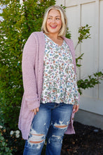 Load image into Gallery viewer, Soft Wisteria Hooded Cardigan