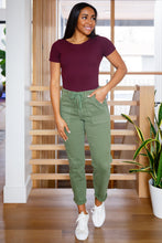 Load image into Gallery viewer, In My Element Short Sleeve Bodysuit in Cassis