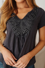 Load image into Gallery viewer, In the Detail Crocheted Accent Top