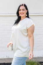 Load image into Gallery viewer, Isn&#39;t It Ironic Top In White