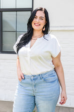 Load image into Gallery viewer, Isn&#39;t It Ironic Top In White