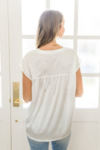 Load image into Gallery viewer, Isn&#39;t It Ironic Top In White